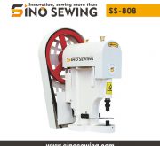 Snap Button Attaching Machine with Belt Drive (SS-808), Low Price Fastener Attaching Machine